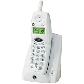 GE 27831GE1 2.4 GHz Cordless Phone with Call Waiting Caller ID (White) by a