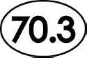 70.3 Oval Magnet