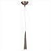 Apollo Lady Finger Pendant Including Canopy Finish: Brushed Steel