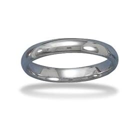 Tungsten Carbide 4mm Band Ring, 5