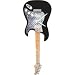 COLORIFFIC GUITAR CLOCK DIAMOND PLATE E*