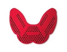 Protech DentTM Child Mouth Guards, Intense Red, 