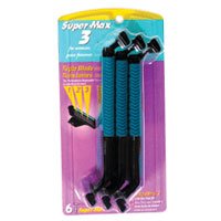 Super Max 3 Disposable Razor for Women - 8 ea Images
