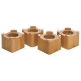 Review Stacks and Stacks  / Wood Bed Lifters (Honey Oak) (4.5