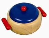 Wooden Stock Pot with Two Handles