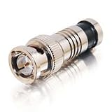 Cables to Go 41127 Compression BNC Connector for RG6 - 50 Pack (Chrome)