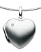Kit Heath Sandblasted Heart Diamond Locket