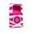 reEVOlutions iSkin eVo2 Silicone Skin Case for 20 GB iPod classic 4G (Wild Side Pink/White Swirl)