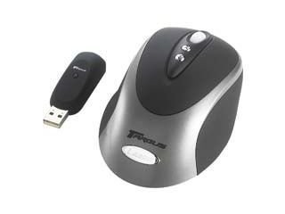 Targus Laser Wireless Desktop Mouse - Mouse - Laser - 8 Button(s) - Wireless - Rf - Usb Wireless Receiver - Black, Silver Picture
