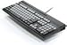 Unitech POS Keyboard KP3700-T2UBE - Keyboard - USB - 104 keys - black