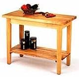 John Boos (Solid Maple) C Table 60 in x 30 in x 1-3/4 in