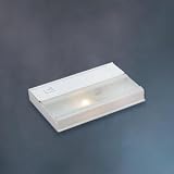 Kichler 10579WH 1-Light 18W Xenon Undercab Light, Frosted