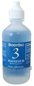 3 Magnesium Trace Minerals 4 oz by BodyBio/E-Lyte