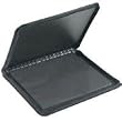 Prat Paris Start 2 Presentation Portfolio Case, Zippered Multi-ring Binder with Ten 8.5x11" Archival Sheet Protectors, Cover Color: Black.