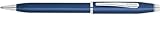 Cross Century II, Royal Blue, Ballpoint Pen, with Chrome Plated Appointments (412WG-24)