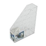 Tech Files, Holds Magazines, 3"x9-5/8"x11-5/8", Clear RUB40414ROS