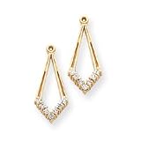 14k Diamond Earrings jacket