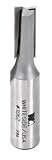 Whiteside Machine 1062 Carbide-Tip Straight Router Bit - 3/8"D x 1"L x 2-5/8"OAL, 1/2" Shank 2 Flute