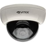 Vitek CCTV VTD-A4F/IW Alpha Series 620tvl Indoor fixed 3.6mm Dome with WDR, OSD and Night Watch DSS Technology - 12VDC - White