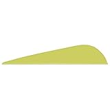 UPC 688336014061 product image for Q2i Duravane-II Vanes (Pack of 100), Neon Yellow, 3