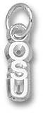 Oklahoma State Cowboys Solid Sterling Silver ''OSU'' 3/8'' Pendant