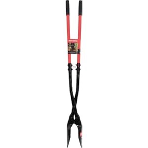 Ames True Temper 1711900 Dig EZ Post Hole Digger With Fiberglass Handles