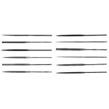 Files & Rasps: 4" Rhn O Knife Cut (183-37165) Category: Needle Files