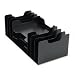 Buddy Products 1104-4 Steel Combination Rack, 3 Flat, 6 Upright Sections, Letter Size, Black