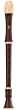 Angel 201A Wood Grain 3-Piece F Alto Recorder