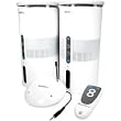 Cables Unlimited Audio Unlimited SPK-VELO-W Premium 900Mhz Wireless Indoor/Outdoor Speakers with Remote (White)