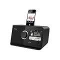 Revo Axis Internet/DAB/FM Clock Radio with iPhone/iPod Dock and 3.5-inch Touchscreen - Black