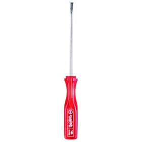 Wiha 18645 Cabinet Tip Slotted Screwdriver with Wiha Square Handle, 5.0 x 150mm