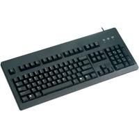 Cherry G80-3000LQCDE-2 Tastatur PS/2 USB schwarz