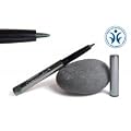 Ayurveda Naturkosmetik Kajal Farbe: Waldgrn Grn - zum Aufdrehen ohne Anspitzen in einem edlen Metallbehlter, einzigartige Rezeptur mit GMP-Zertifikat, hlt (fast) ewig