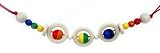 Eigenschaften Hess-Spielzeug 13044 / Hess-Spielzeug 13044 - Wagenkette, bunte Kugel