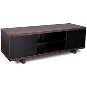 BDI MERIDEN ESPRESSO 65" wide home theater stand in espresso finish