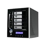 Electronics : Thecus N5200 Pro - NAS - 2.5 TB - Serial ATA-300 - HD 500 GB x 5 - RAID 0, 1, 5, 6, 10, JBOD - Gigabit Ethernet - iSCSI