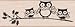 Three Owls by Hero Arts
