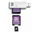 Integral - Carte mémoire flash - SDHC - Class 4 - 8 Go + Lecteur de carte USB