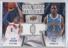 2009-10 Upper Deck Game Materials Dual #DGIP - Allen Iverson/Chris Paul