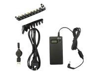 I-TEC Universal Travel MINI Power Adapter AC230V - DC5V-24V 70W + Display + 10 Notebook Adapters + 8 Mobile Adapters