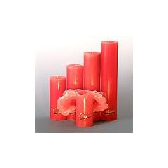 Candela Lotuskerze basic rot 18 cm