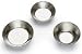 Petit Four Mold Plain Round Tinned Steel 1-3/8 Diameter, 1/4 High