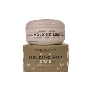 Sebastian Professional Molding Mud, Sculpting Fiber Cream, 4.4 Oz. Unboxed. by Sebastian