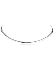 Gold Over Silver Omega Chain Necklace