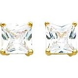 14K Gold Moissanite Earrings