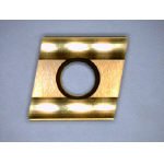 富士元 シュリリン・NCエンドミル専用チップ 超硬M種 TiN ノーズ0.8R C32GUR0.8R (12個入り)