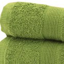 4 PC 100% Egyptian Cotton Bath Towel Set, GREEN