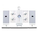 iLuv I9200-WHT 4-CD Hi-Fi Audio System with iPod Docking Station (White)