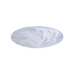 Decorative Swirled Shower Trim for 6-Inch Recessed Housing by Juno